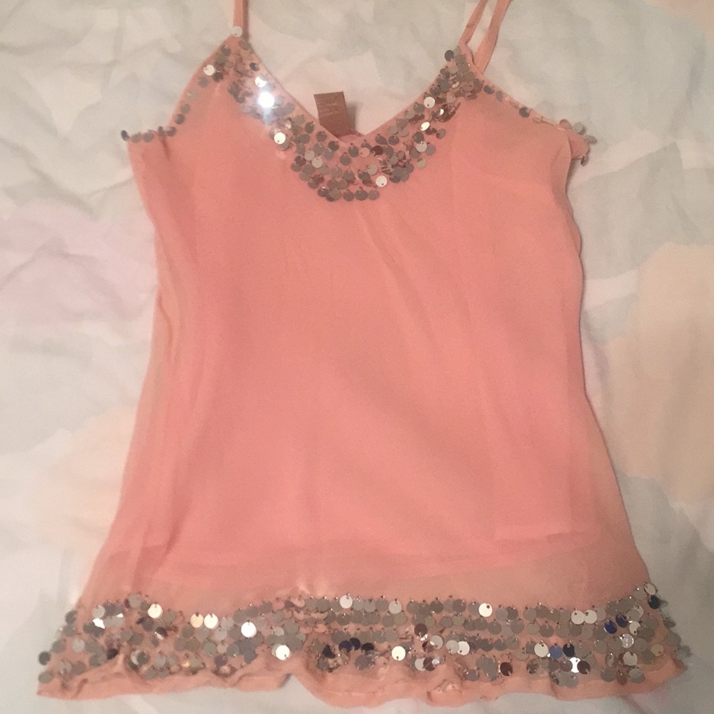 Beautiful pink tank top